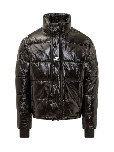 Courrèges Vinyl Puffer Jacket - Courrèges - Modalova