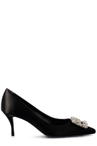 Embellished Pointed Toe Pumps - Roger Vivier - Modalova