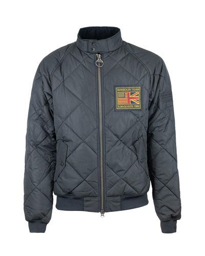 High-neck Zip-up Quilted Jacket - Barbour - Modalova