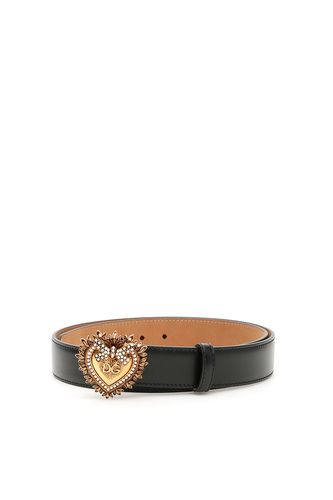 Devotion Leather Belt - Dolce & Gabbana - Modalova