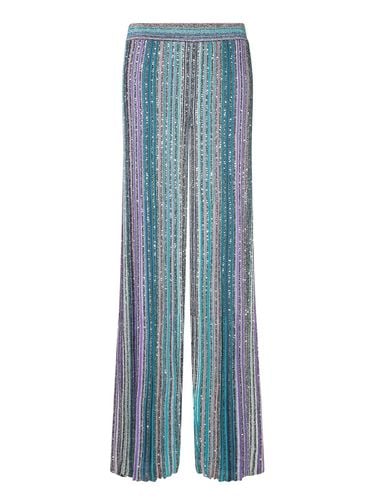 Missoni Sequinned Ribbed Trousers - Missoni - Modalova