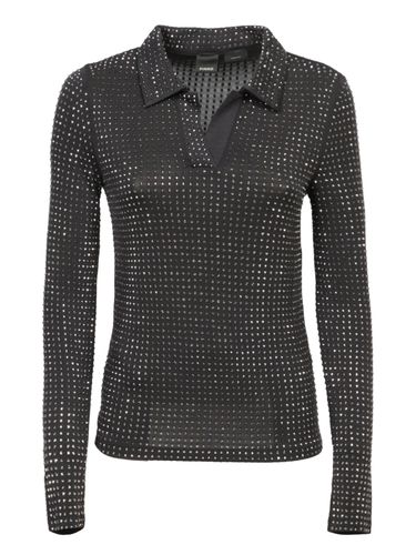 Kooser Stud-embellished Polo Top - Pinko - Modalova