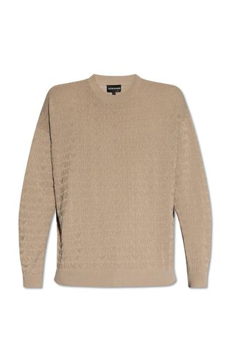 Emporio Armani Monogrammed Sweater - Emporio Armani - Modalova