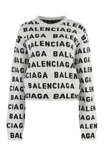 Balenciaga Crew-neck Wool Sweater - Balenciaga - Modalova