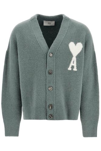 Ami De Coeur Boxy Cardigan - Ami Alexandre Mattiussi - Modalova