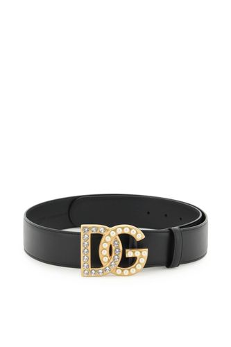 Dolce & Gabbana Dg Jewel Logo Belt - Dolce & Gabbana - Modalova