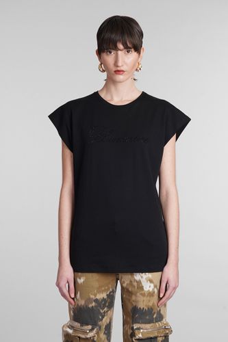 Blumarine T-shirt In Black Cotton - Blumarine - Modalova