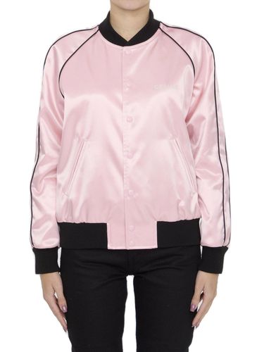 Celine Satin Teddy Button-up Jacket - Celine - Modalova