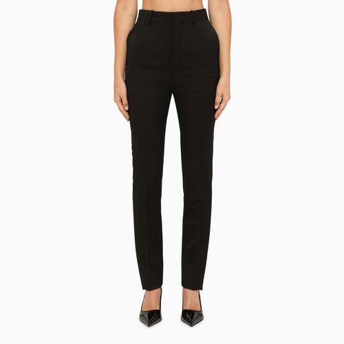 Regular Wool Trousers - Saint Laurent - Modalova