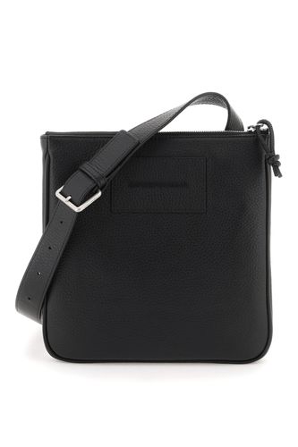 Leather Crossbody Bag - Emporio Armani - Modalova