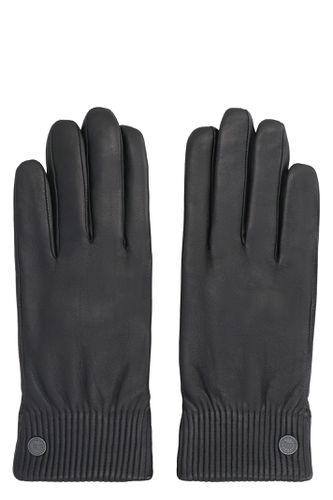 Canada Goose Black Leather Gloves - Canada Goose - Modalova