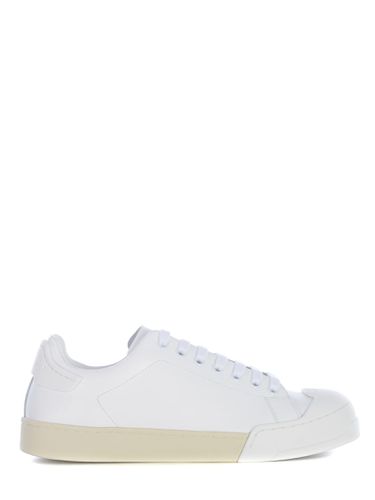 Marni White Leather Sneakers - Marni - Modalova