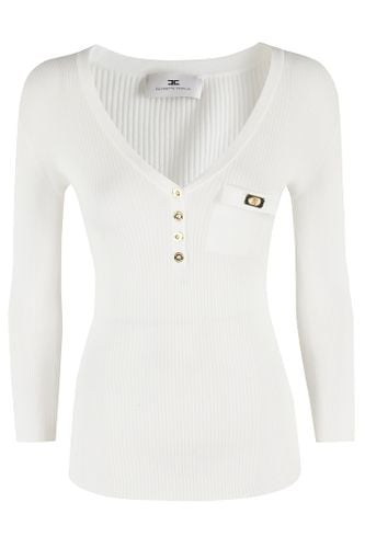 Elisabetta Franchi Maglia Tricot - Elisabetta Franchi - Modalova