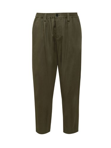 Cropped Drawstring Loose Fit Pants With Regular Elastic Waistband And Adjustable Coulisse Waist - Marni - Modalova