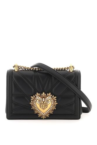 Medium devotion Bag In Quilted Nappa Leather - Dolce & Gabbana - Modalova