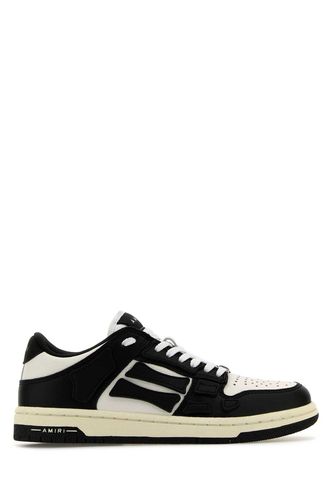 Two-tone Leather Skel Sneakers - AMIRI - Modalova