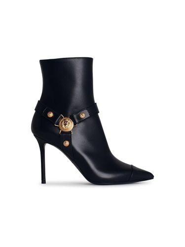 Eva Leather Ankle Boots - Balmain - Modalova