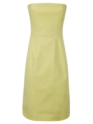 Zip Detailed Strapless Dress - SportMax - Modalova