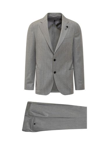 Single-breasted Suit In Wool And Cashmere - Lardini - Modalova