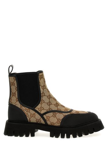 Gucci Fabric Ankle Boots Gg - Gucci - Modalova