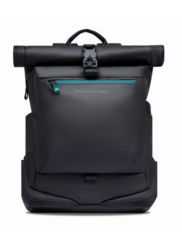 Water-resistant 15.6 Roll-top Laptop Backpack - Piquadro - Modalova