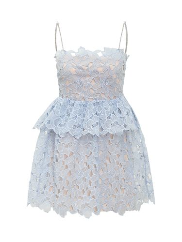 Self-portrait Organza Mini Dress - self-portrait - Modalova