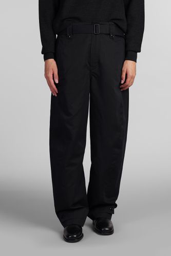 Lemaire Pants In Black Cotton - Lemaire - Modalova