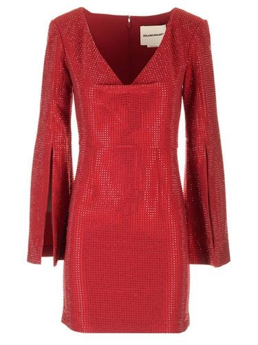 Roland Mouret Red Crepe Mini Dress - Roland Mouret - Modalova