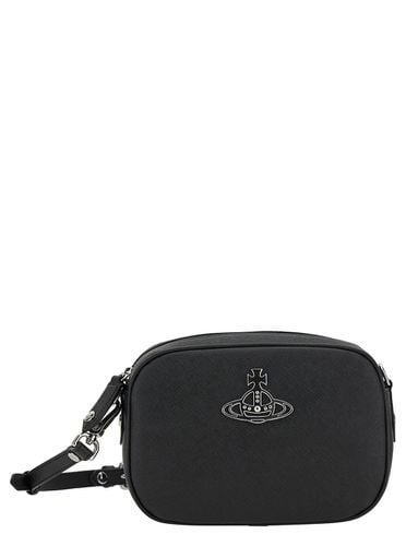 Anna Camera Bag With Orb Detail In Vegan Leather Woman - Vivienne Westwood - Modalova
