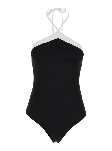 And White charlie Swimsuit In Techno Fabric Stretch Woman - Anjuna - Modalova