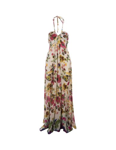 Chloe Long Dress In Frida Ivory - Anjuna - Modalova