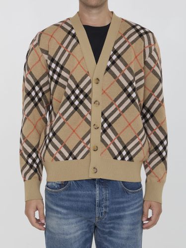 Burberry Check Cardigan - Burberry - Modalova