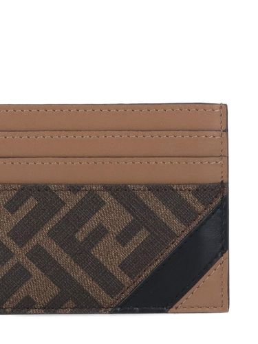 Fendi diagonal Card Holder - Fendi - Modalova