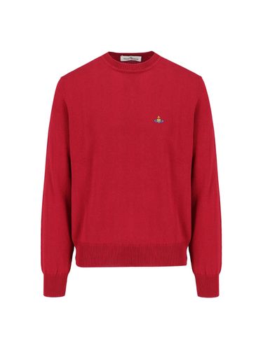 Alex Round Neck Logo Sweater - Vivienne Westwood - Modalova