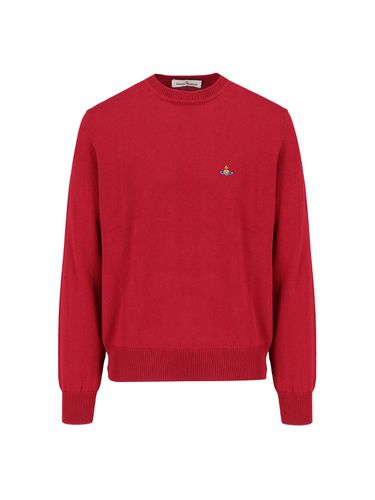 Alex Round Neck Logo Sweater - Vivienne Westwood - Modalova