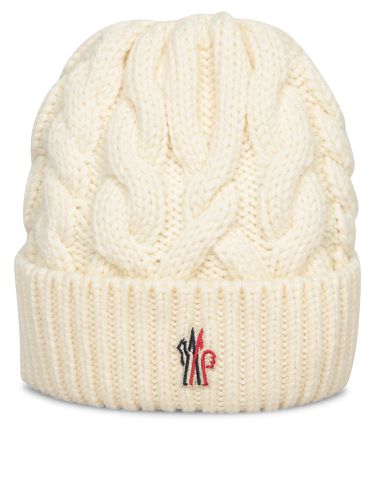 Wool Beanie Hat - Moncler Grenoble - Modalova