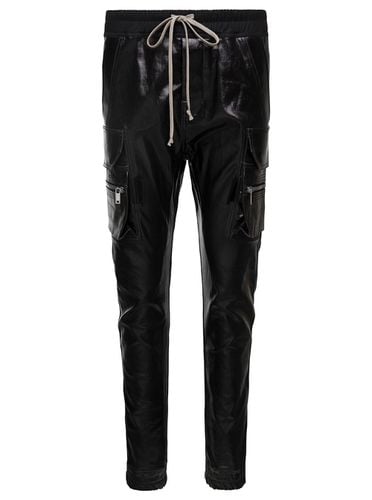 Cargo Pants Laquered Denim In Cotton Stretch Woman - Rick Owens - Modalova