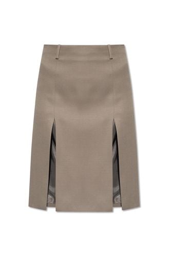 The Attico Wool Skirt - The Attico - Modalova