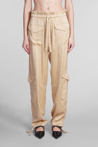 Ganni Pants In Beige Viscose - Ganni - Modalova