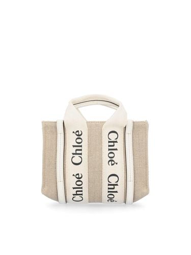 Chloé Mini Woody Tote Bag - Chloé - Modalova