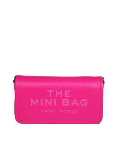 The Mini Bag In Fuchsia Leather - Marc Jacobs - Modalova