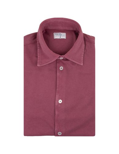 Classic Shirt In Light Piquet - Fedeli - Modalova