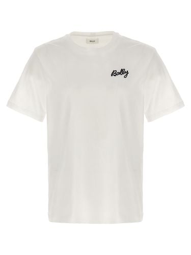 Bally Logo Embroidery T-shirt - Bally - Modalova
