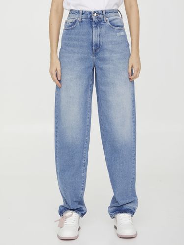 Off-White Baggy Denim Jeans - Off-White - Modalova