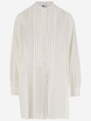 Aspesi Cotton And Silk Long Shirt - Aspesi - Modalova