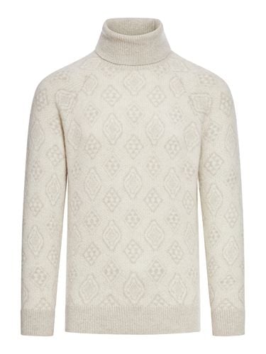 Sweater With Inlays - Brunello Cucinelli - Modalova