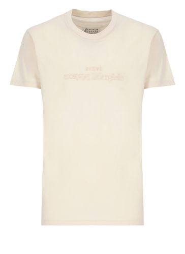 Maison Margiela T-shirt With Logo - Maison Margiela - Modalova