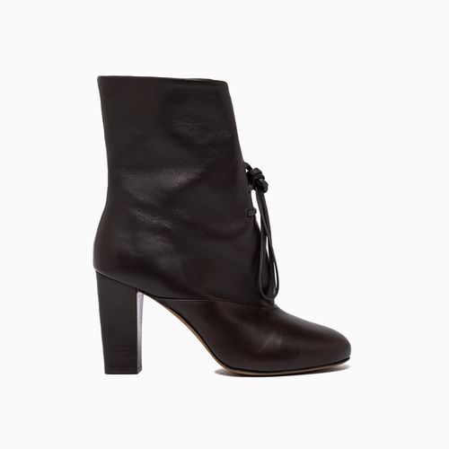 Lemaire Round Toe Laced 80 Booties - Lemaire - Modalova
