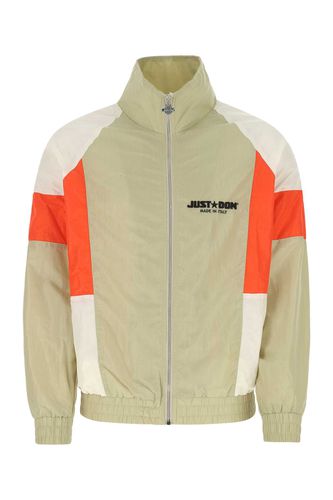 Multicolor Nylon Windbreaker - Just Don - Modalova