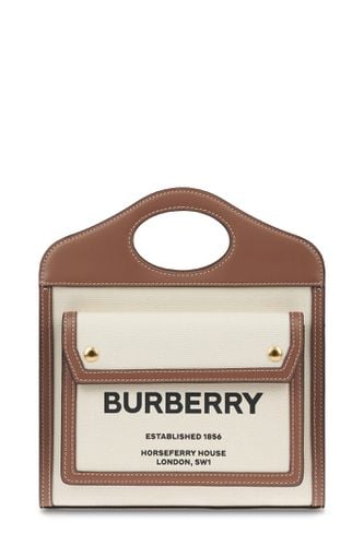 Burberry Pocket Mini Tote Bag - Burberry - Modalova